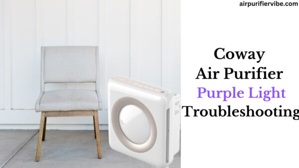 Coway Air Purifier Purple Light