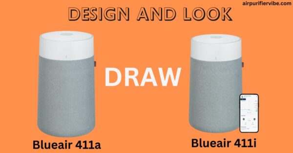 Blueair 411a vs 411i-Design and Look